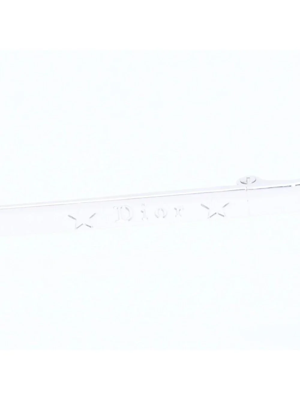 Dior Pop Rimless Sunglasses Gray Silver Eyewear
